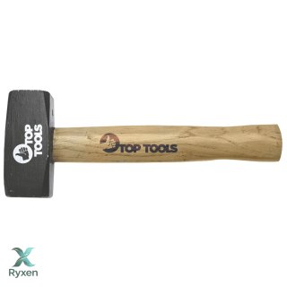 Młotek dwuobuchowy 1250 g, trzonek drewniany Top Tools