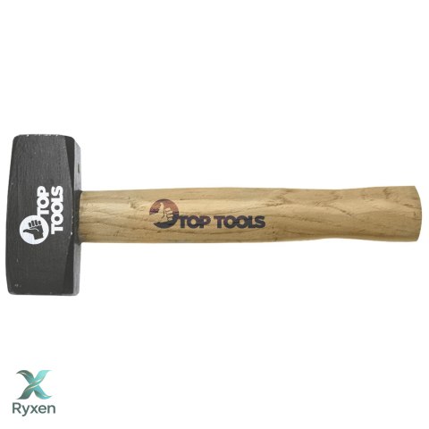 Młotek dwuobuchowy 1250 g, trzonek drewniany Top Tools