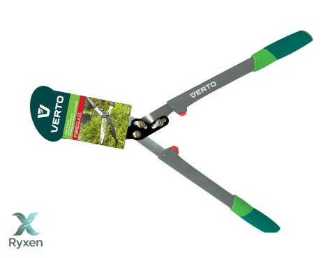 Nożyce do żywopłotu 690 mm, ostrze 210 mm, uchwyt z włókna szklanego VERTO