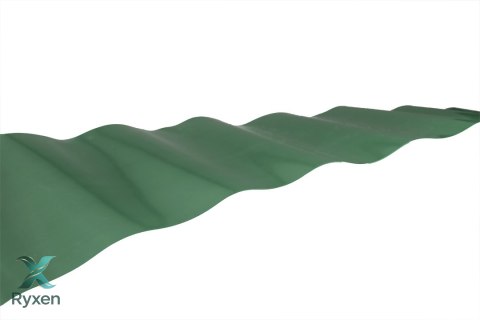 Obrzeże do trawników 15 cm x 9 m, zielone VERTO