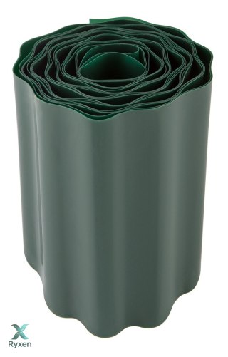 Obrzeże do trawników 20 cm x 9 m, zielone VERTO