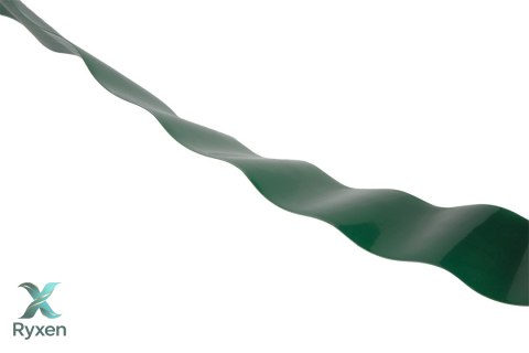 Obrzeże do trawników 20 cm x 9 m, zielone VERTO