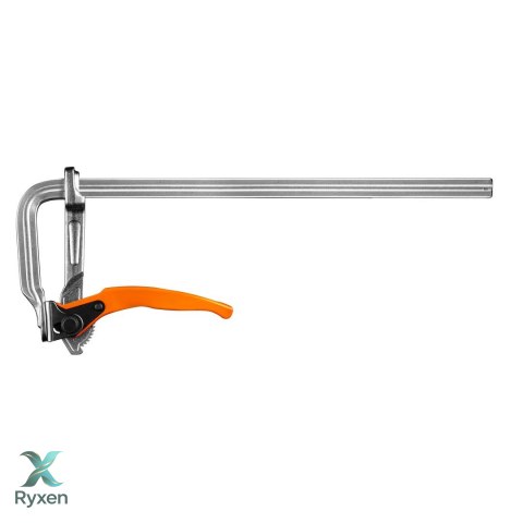 Ścisk stolarski zapadkowy 400 x 120 mm (F-clamp) NEO TOOLS