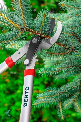 Sekator do gałęzi 690 mm, średnica ciecia 42 mm, uchwyty aluminiowe VERTO