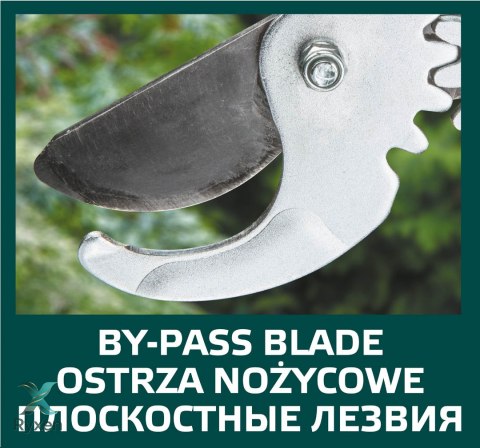 Sekator do gałęzi 690 mm, średnica ciecia 42 mm, uchwyty aluminiowe VERTO