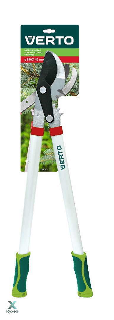 Sekator do gałęzi 690 mm, średnica ciecia 42 mm, uchwyty aluminiowe VERTO