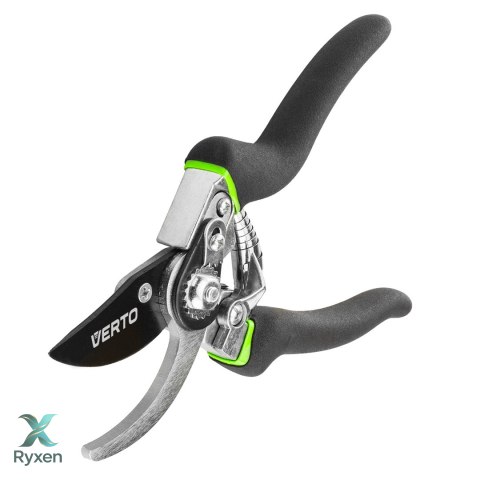 Sekator ogrodowy uniwersalny 220 mm, średnica cięcia 15 mm VERTO