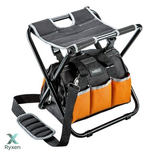 Stołek z torbą monterską NEO TOOLS