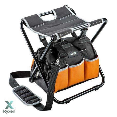 Stołek z torbą monterską NEO TOOLS