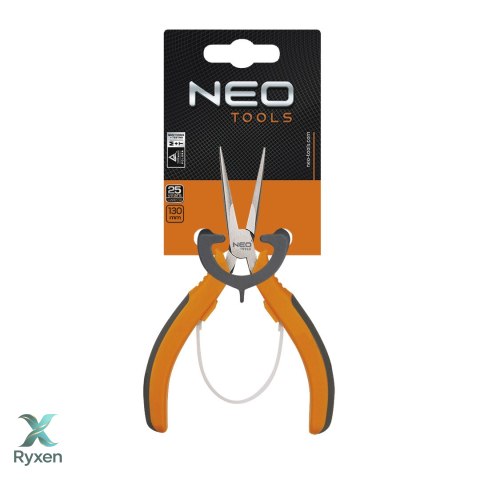 Szczypce precyzyjne wydłużone proste 130 mm NEO TOOLS