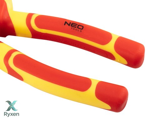 Szczypce uniwersalne 160 mm, 1000V, CrV, polerowane NEO TOOLS