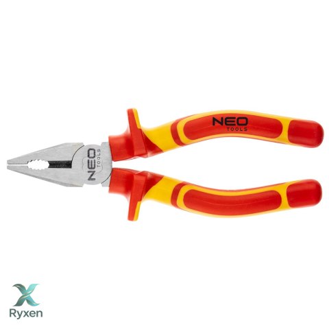 Szczypce uniwersalne 180 mm, 1000V, CrV, polerowane NEO TOOLS