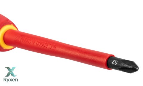Wkrętak krzyżowy 1000 V, SL/PH2 x 100mm, S2 NEO TOOLS