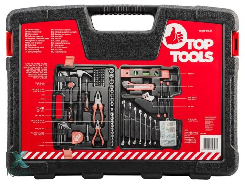 Zestaw narzędziowy 1/4", 3/8" 194 szt. Top Tools
