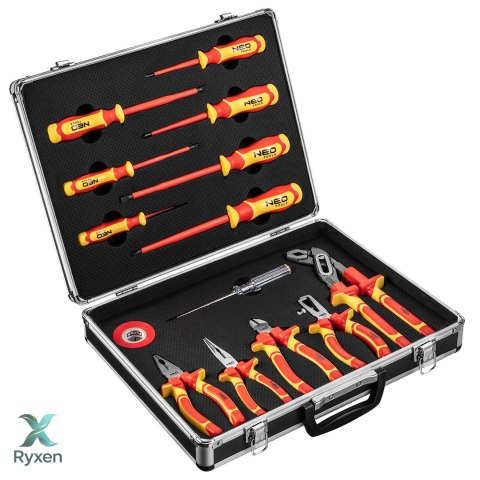 Zestaw szczypiec i wkrętaków 1000V, 13 szt. NEO TOOLS