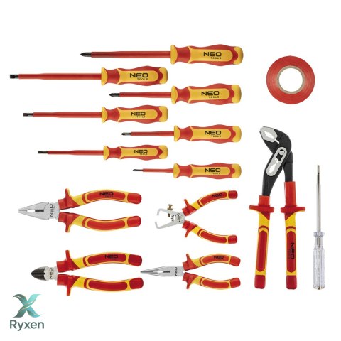 Zestaw szczypiec i wkrętaków 1000V, 13 szt. NEO TOOLS