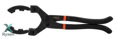 Klucz odginany (30° / 60°/ 90°), szczypcowy do filtrów oleju 63.5 - 116 mm NEO TOOLS