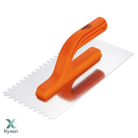 Paca z zębami, 270 x 125 mm, ząb 6 x 6 x 6 mm, uchwyt z tworzywa sztucznego NEO TOOLS