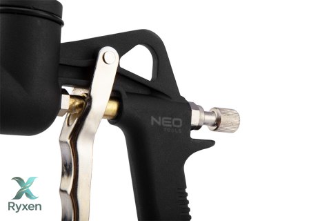 Pistolet do farb strukturalnych, 4.7 litra, 3.5 bar, dysze w komplecie 4/6/8 mm NEO TOOLS
