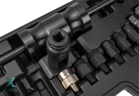Ściągacze do wtrysków z młotkiem bezwładnościowym - zestaw 14 szt. NEO TOOLS