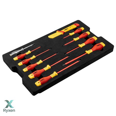Skrzynia serwisowa elektryka 52 szt. NEO TOOLS