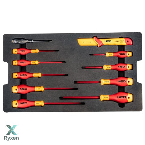 Skrzynia serwisowa elektryka 52 szt. NEO TOOLS