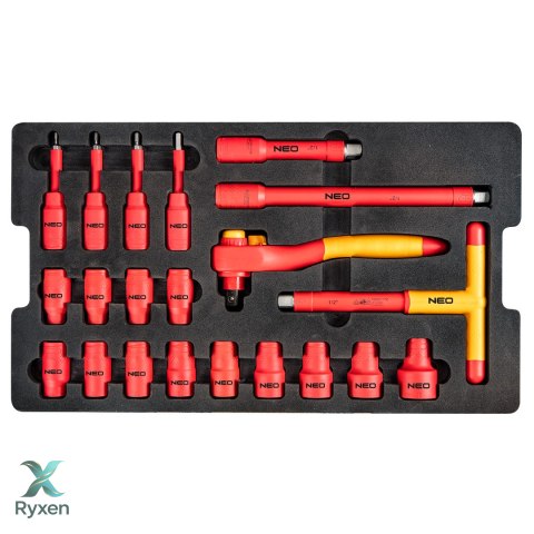 Skrzynia serwisowa elektryka 52 szt. NEO TOOLS