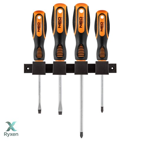 Wkrętaki, zestaw 4 szt. NEO TOOLS