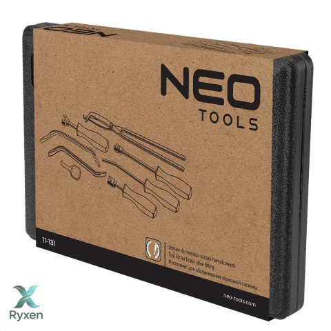 Zestaw do montażu szczęk hamulcowych - zestaw 8 szt. NEO TOOLS