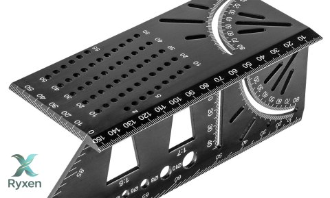 Kątownik japoński trójwymiarowy, metalowy NEO TOOLS