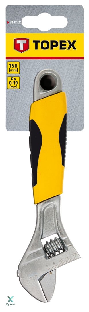 Klucz nastawny 150 mm, zakres 0-19 mm TOPEX
