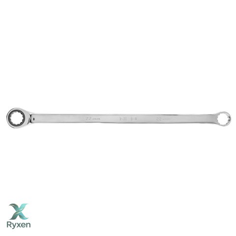 Klucz oczkowy dwustronny z grzechotką, długi 22 mm NEO TOOLS