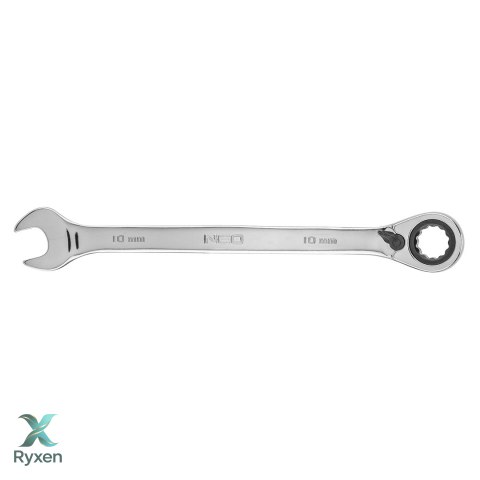 Klucz płasko-oczkowy z grzechotką i przełącznikiem 10 mm NEO TOOLS