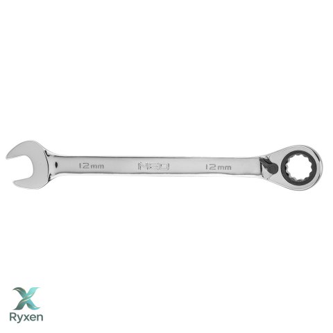 Klucz płasko-oczkowy z grzechotką i przełącznikiem 12 mm NEO TOOLS