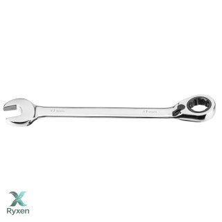 Klucz płasko-oczkowy z grzechotką i przełącznikiem 17 mm NEO TOOLS