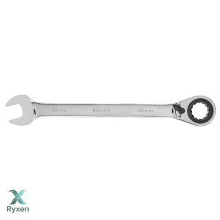 Klucz płasko-oczkowy z grzechotką i przełącznikiem 28 mm NEO TOOLS