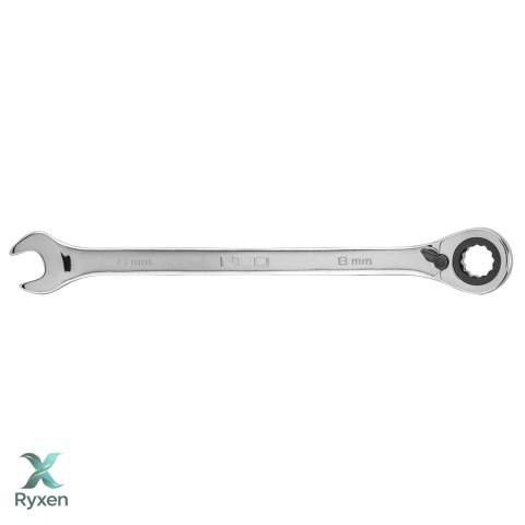 Klucz płasko-oczkowy z grzechotką i przełącznikiem 8 mm NEO TOOLS