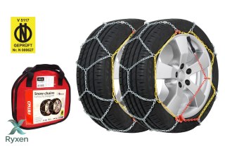 Łańcuchy śniegowe ö-norm 9mm + bag kns-80 amio-02317 AMiO