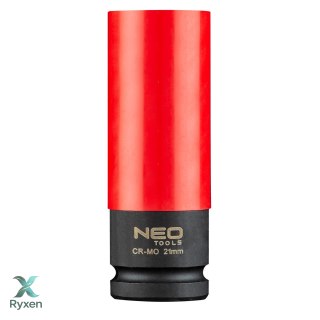 Nasadki do felg aluminiowych - zestaw 3 szt. (17 mm, 19 mm, 21 mm), Cr-Mo NEO TOOLS