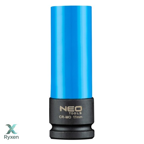 Nasadki do felg aluminiowych - zestaw 3 szt. (17 mm, 19 mm, 21 mm), Cr-Mo NEO TOOLS