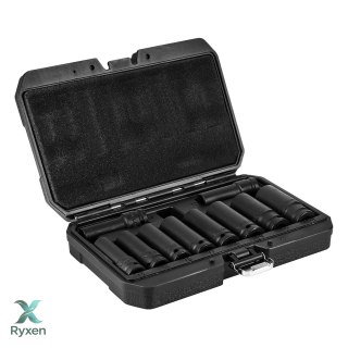 Nasadki udarowe 1/2", 10-24 mm, zestaw 10 szt., CrMo NEO TOOLS