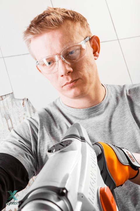 Okulary ochronne poliwęglanowe, białe soczewki NEO TOOLS