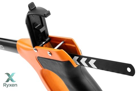 Piła do metalu heavy duty 300 mm z pojemnikiem na brzeszczoty, aluminium, dwukomponentowy uchwyt NEO TOOLS