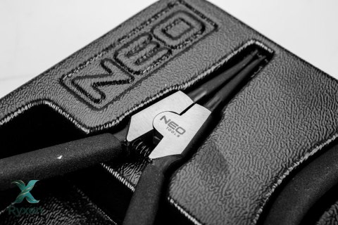 Szczypce segera do pierścieni osadczych, zestaw 4 szt. NEO TOOLS