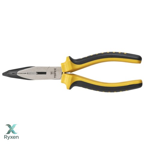 Szczypce wydłużone wygięte 160 mm TOPEX