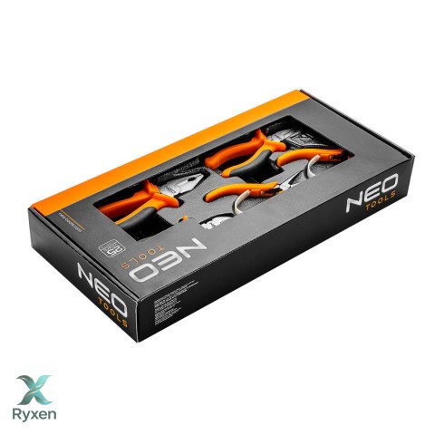 Szczypce, zestaw 5 szt., wkładka NEO TOOLS