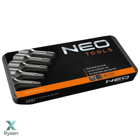 Wykrętaki do śrub, zestaw 6 szt. NEO TOOLS
