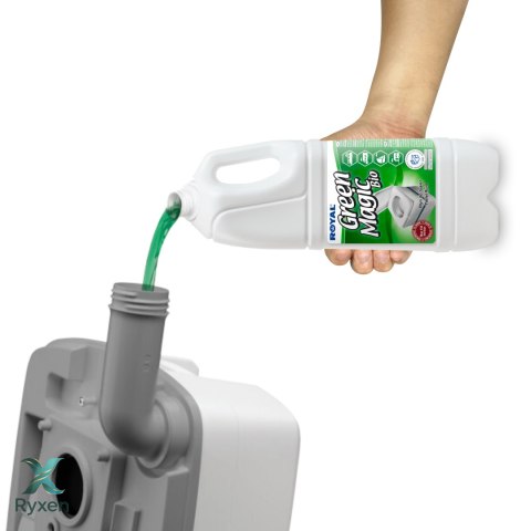 Koncentrat - Płyn 2L do toalet turystycznych GREEN MAGIC BIO Kamai Royal