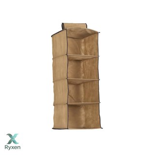 Organizer 4-częściowy 30x30x84cm wiszący do szafy BEŻOWY Aroma Smak