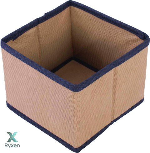 Organizer do szafy i szuflady 14x14x11cm BEŻOWY Aroma Smak
